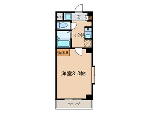 プレセンテ北千種の物件間取画像